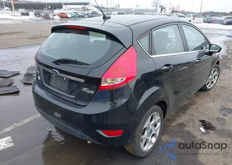 2012 Ford Fiesta Ses из США, поврежденный, VIN 3FADP4FJ4CM181955